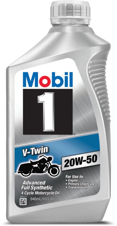 Mobil 1™ V-Twin 20W-50 ludelpa cuarto