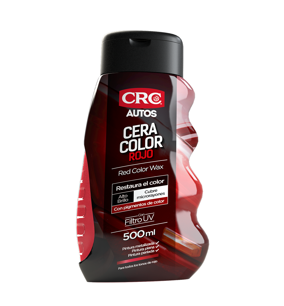 CRC AUTOS Cera Color Rojo